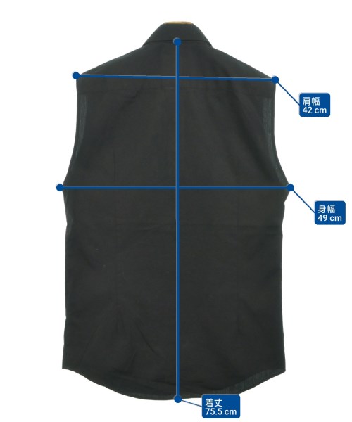 CHRISTIAN DADA（クリスチャン　ダダ）カジュアルシャツ 黒 サイズ:46(M位) メンズ/2200633445027