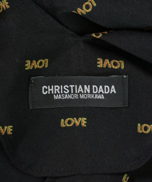 CHRISTIAN DADA（クリスチャン　ダダ）カジュアルシャツ 黒 サイズ:36(S位) レディース/2200717986071