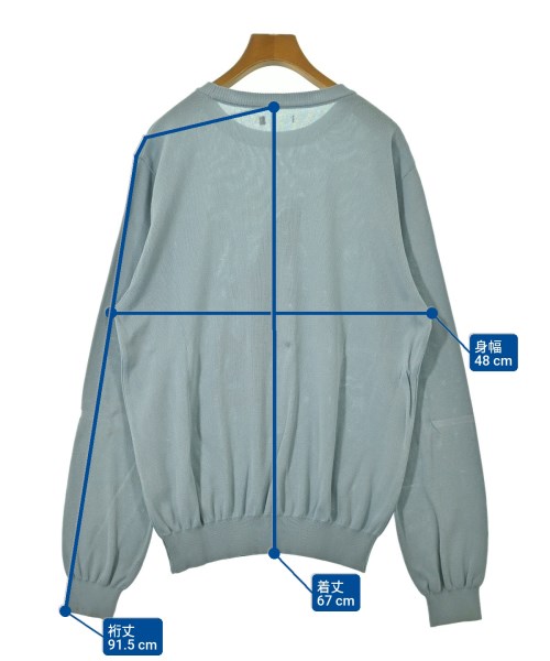 CHRISTIAN DADA（クリスチャン　ダダ）ニット・セーター 青 サイズ:52(XXL位) メンズ/2200646176284