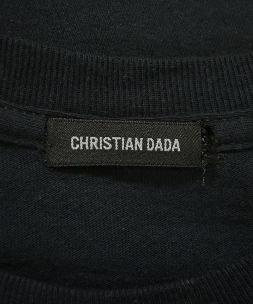 CHRISTIAN DADA（クリスチャン　ダダ）Tシャツ・カットソー 黒 サイズ:46(M位) メンズ/2200666931078