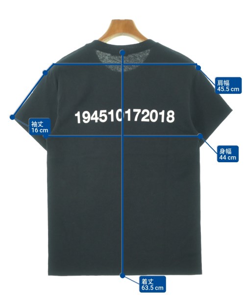 CHRISTIAN DADA（クリスチャン　ダダ）Tシャツ・カットソー 黒 サイズ:46(M位) メンズ/2200666931078