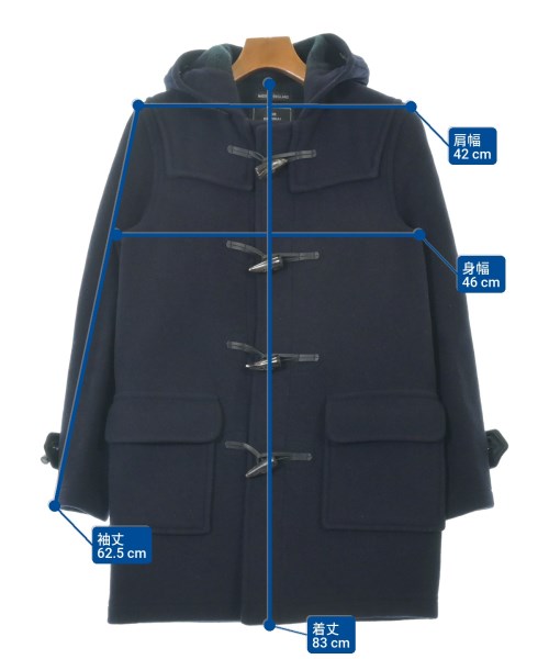 GLOVER ALL（グローバーオール）ダッフルコート 紺 サイズ:S メンズ/2200643707177