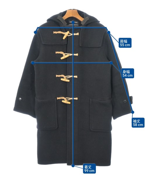 GLOVER ALL（グローバーオール）ダッフルコート 黒 サイズ:-(XL位) メンズ/2200671312015