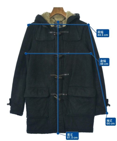 GLOVER ALL（グローバーオール）ダッフルコート 黒 サイズ:-(S位) メンズ/2200657541019