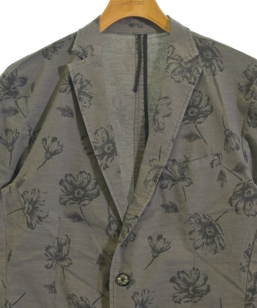 monsieur NICOLE（ムッシュニコル）テーラードジャケット グレー サイズ:50(XL位) メンズ/2200618230013