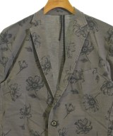 monsieur NICOLE（ムッシュニコル）テーラードジャケット グレー サイズ:50(XL位) メンズ/2200618230013