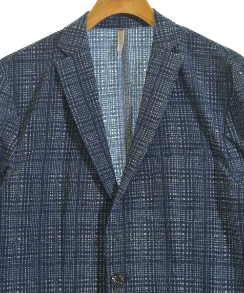 monsieur NICOLE（ムッシュニコル）テーラードジャケット 青 サイズ:50(XL位) メンズ/2200618230037