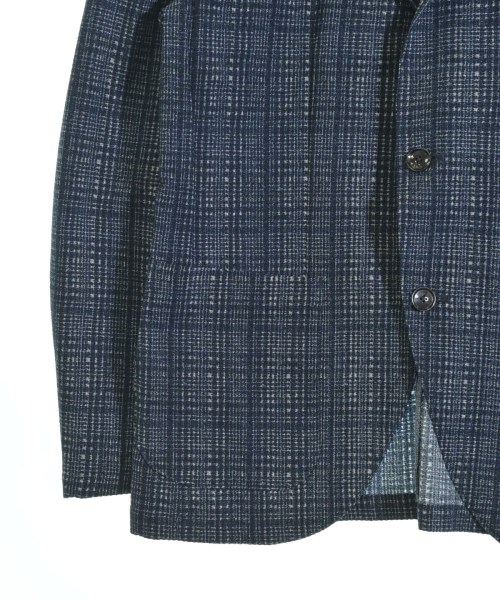monsieur NICOLE（ムッシュニコル）テーラードジャケット 青 サイズ:50(XL位) メンズ/2200618230037