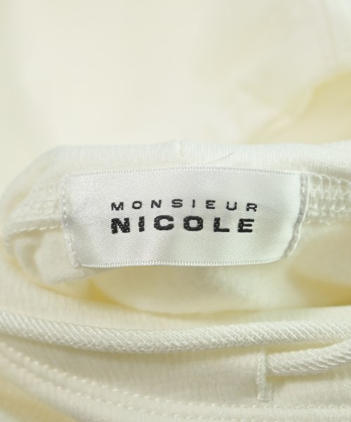 monsieur NICOLE（ムッシュニコル）パーカー 白 サイズ:48(L位) メンズ/2200618230259