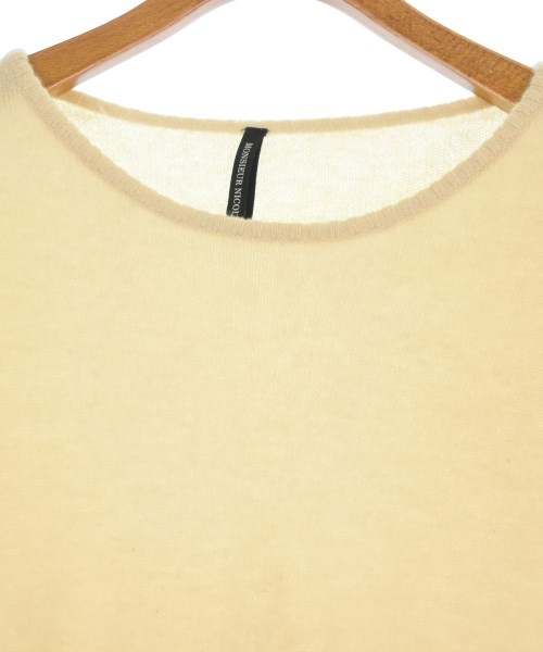 monsieur NICOLE（ムッシュニコル）ニット・セーター ベージュ サイズ:48(L位) メンズ/2200626833046