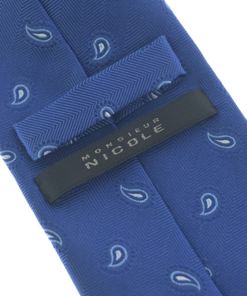 monsieur NICOLE（ムッシュニコル）ネクタイ 青 サイズ:- メンズ/2200630242261