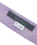 monsieur NICOLE（ムッシュニコル）ネクタイ 紫 サイズ:- メンズ/2200630242292