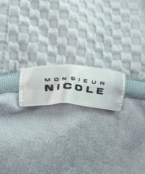 monsieur NICOLE（ムッシュニコル）パーカー 青 サイズ:48(L位) メンズ/2200620456074