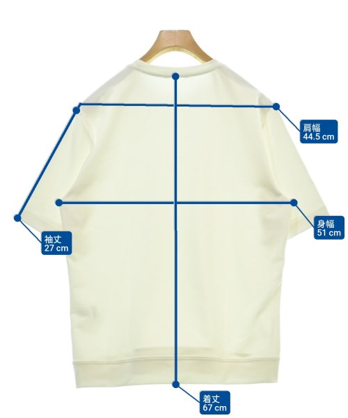 monsieur NICOLE（ムッシュニコル）Tシャツ・カットソー 白 サイズ:48(L位) メンズ/2200620456081