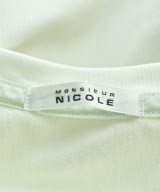 monsieur NICOLE（ムッシュニコル）Tシャツ・カットソー 白 サイズ:48(L位) メンズ/2200620456081