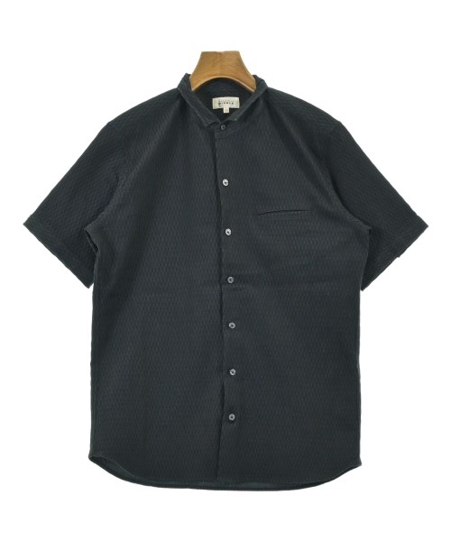 monsieur NICOLE(ムッシュニコル)カジュアルシャツ 紺 サイズ:48(L位)/2200677731025