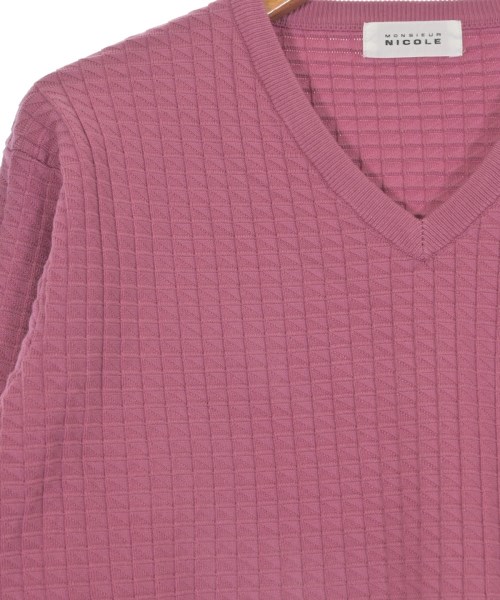 monsieur NICOLE（ムッシュニコル）ニット・セーター ピンク サイズ:48(XXL位) レディース/2200659808127