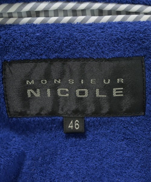 monsieur NICOLE（ムッシュニコル）テーラードジャケット 青 サイズ:46(M位) メンズ/2200719663055