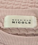 monsieur NICOLE（ムッシュニコル）ニット・セーター ピンク サイズ:48(L位) メンズ/2200680936127