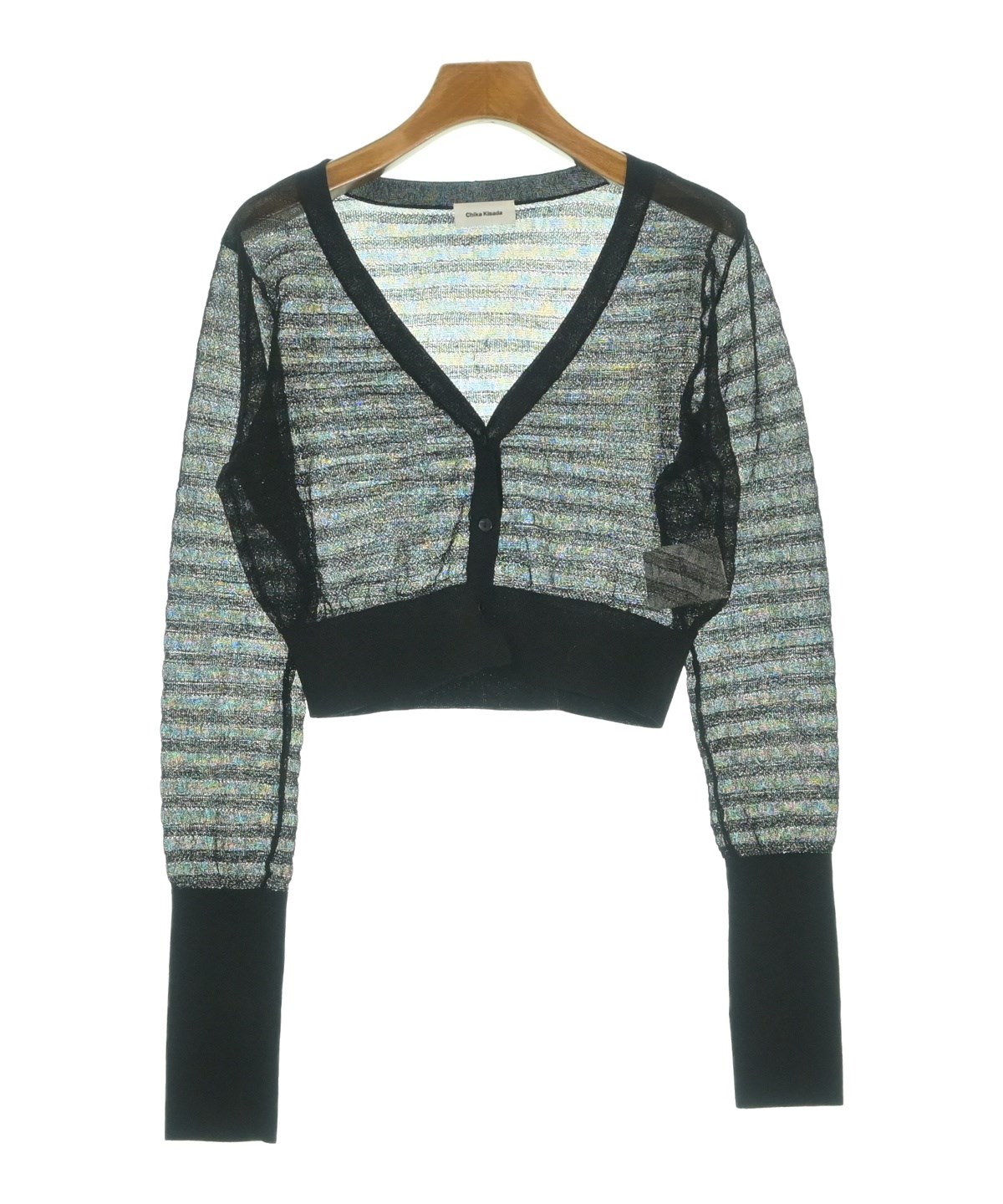 Chika Kisada（チカキサダ）カーディガン 黒 サイズ:2(M位) レディース