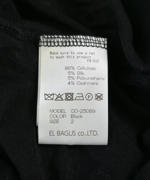 Chika Kisada（チカキサダ）Tシャツ・カットソー 黒 サイズ:2(M位) レディース/2200643465060