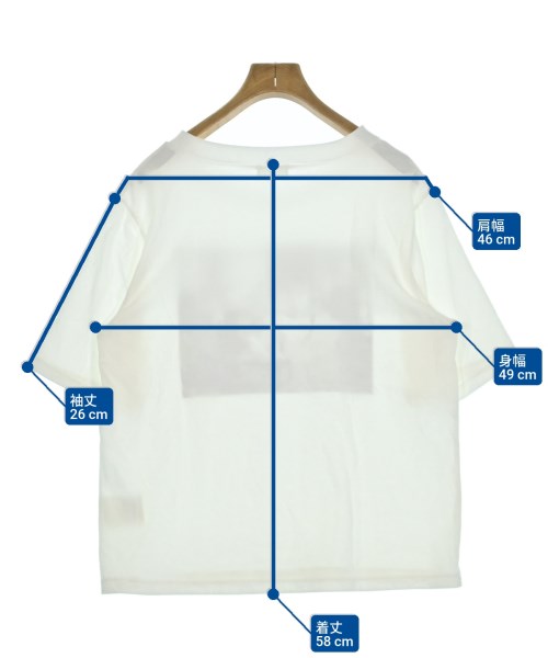 Chika Kisada（チカキサダ）Tシャツ・カットソー 白 サイズ:-(M位) レディース/2200694469321