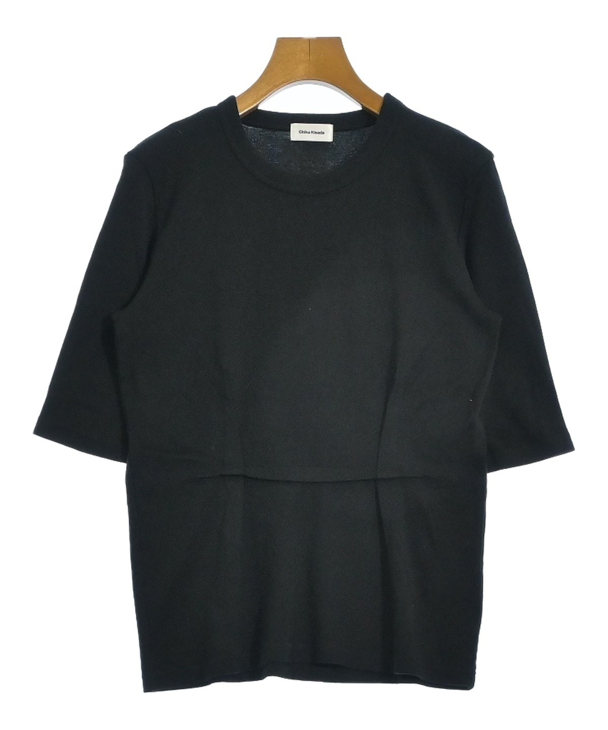 Chika Kisada - ChikaKisada(チカキサダ) 長袖カットソー サイズ1 S レディース - 黒 リベット Chika Kisada（チカキサダ）Tシャツ・カットソー 黒 サイズ:1(S位