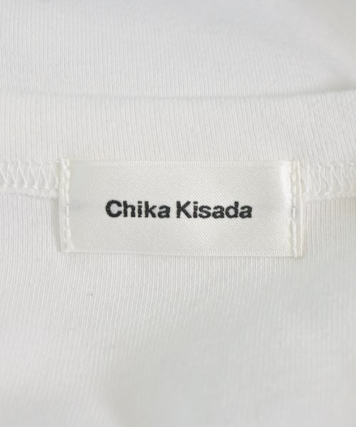 Chika Kisada（チカキサダ）Tシャツ・カットソー 白 サイズ:1(S位) レディース/2200699543125