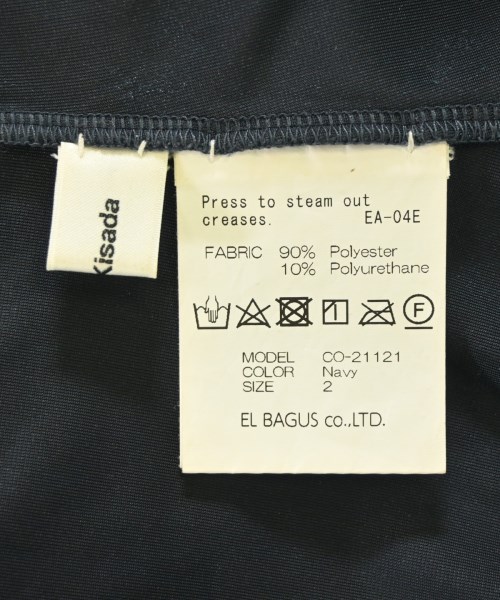 Chika Kisada（チカキサダ）Tシャツ・カットソー 紺 サイズ:2(M位) レディース/2200708104088