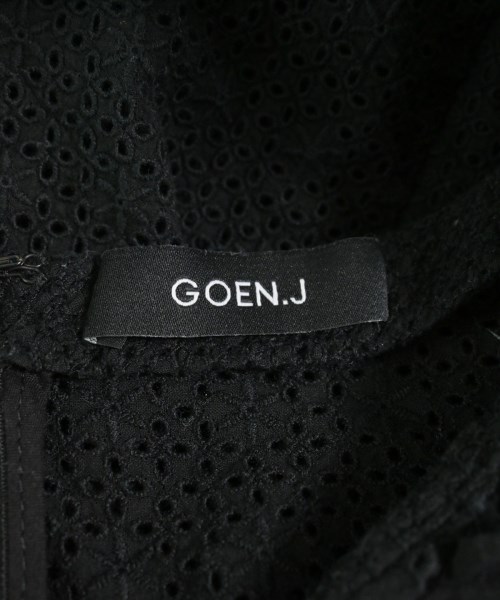 GOEN.J（ゴーエンジェイ）カジュアルシャツ 黒 サイズ:-(S位) レディース/2200643077058