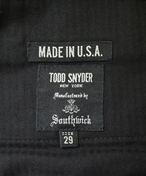TODD SNYDER（トッド　スナイダー）スラックス グレー サイズ:29(S位) メンズ/2200699530088