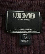 TODD SNYDER（トッド　スナイダー）ニット・セーター 赤 サイズ:S メンズ/2200657412029
