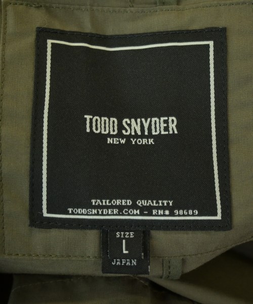 TODD SNYDER（トッド　スナイダー）モッズコート カーキ サイズ:L メンズ/2200713977035