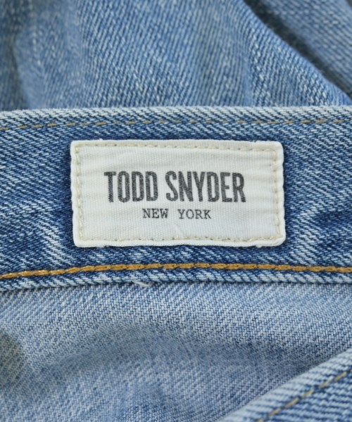 TODD SNYDER（トッド　スナイダー）デニムパンツ 青 サイズ:33(L位) メンズ/2200713977097