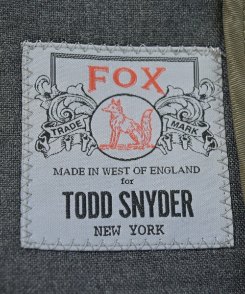 TODD SNYDER（トッド　スナイダー）テーラードジャケット グレー サイズ:40(XL位) メンズ/2200713977226