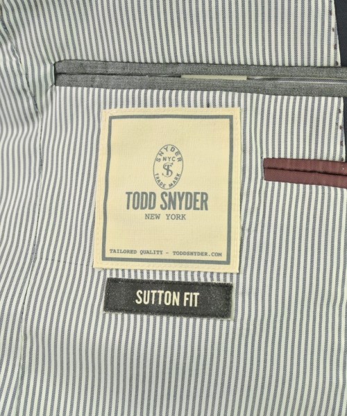 TODD SNYDER（トッド　スナイダー）ビジネス 紺 サイズ:40(L位) メンズ/2200713977240