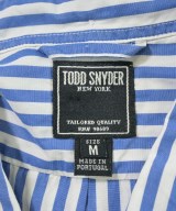 TODD SNYDER（トッド　スナイダー）カジュアルシャツ 青 サイズ:M メンズ/2200719295027
