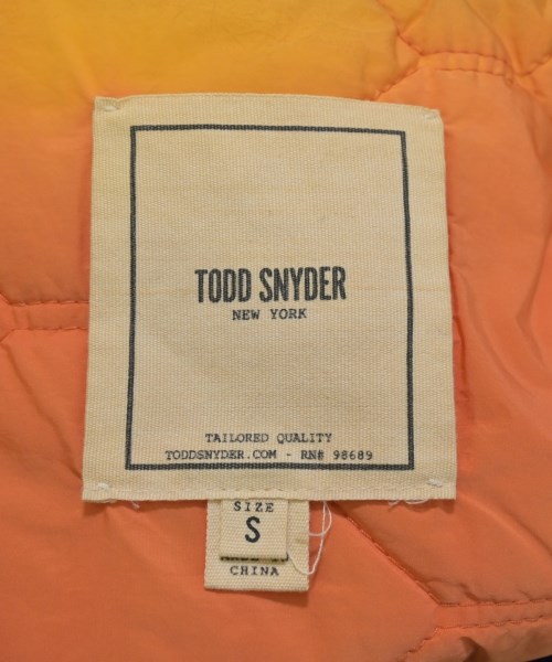 TODD SNYDER（トッド　スナイダー）その他 紺 サイズ:S メンズ/2200727608055