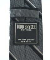 TODD SNYDER（トッド　スナイダー）ネクタイ グレー サイズ:- メンズ/2200720341249