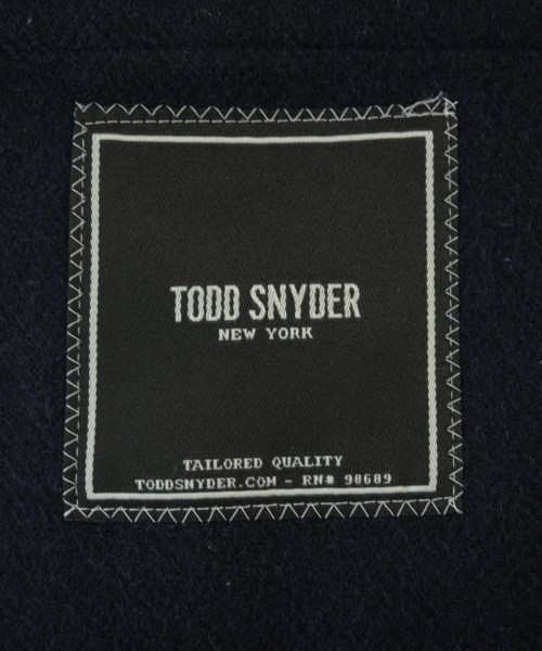 TODD SNYDER（トッド　スナイダー）テーラードジャケット 黒 サイズ:36(S位) メンズ/2200717763047