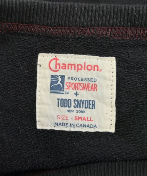 TODD SNYDER（トッド　スナイダー）スウェット 黒 サイズ:S メンズ/2200683709063