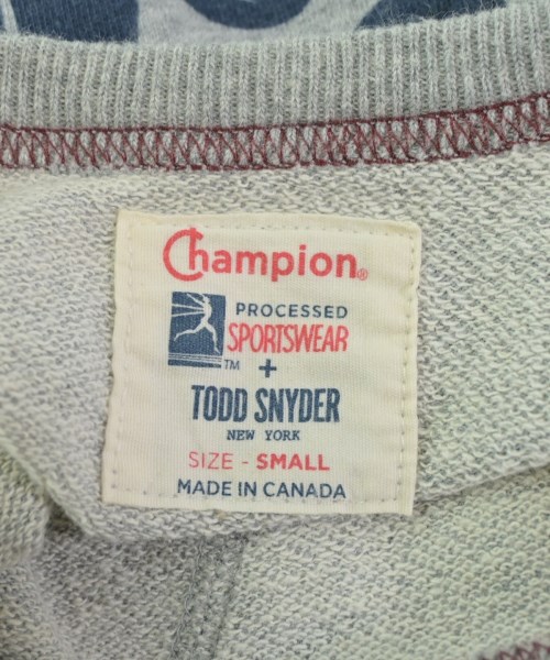 TODD SNYDER（トッド　スナイダー）スウェット グレー サイズ:S メンズ/2200683709346