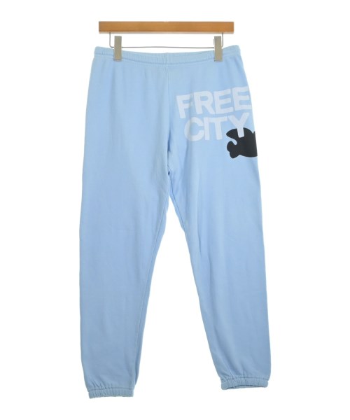 FREE CITY(フリーシティー)スウェットパンツ 青 サイズ:M/2200669728071
