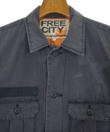 FREE CITY（フリーシティー）カジュアルシャツ 紺 サイズ:3(L位) メンズ/2200684522128