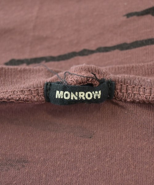MONROW（モンロー）Tシャツ・カットソー ピンク サイズ:XL レディース/2200630364741