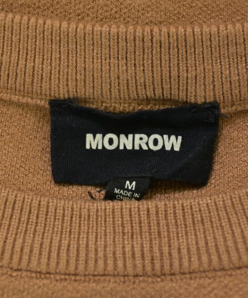 MONROW（モンロー）ニット・セーター ベージュ サイズ:M レディース/2200699870108