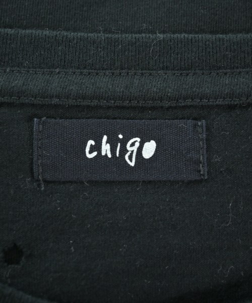 chigo（チーゴ）Tシャツ・カットソー 黒 サイズ:-(M位) レディース/2200654414088