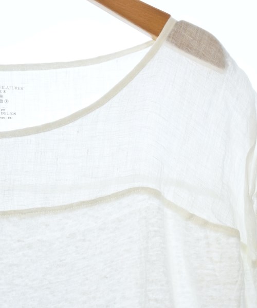MAJESTIC FILATURES（マジェスティックフィラチュール）Tシャツ・カットソー 白 サイズ:1(S位) レディース/2200642017086