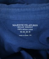 MAJESTIC FILATURES（マジェスティックフィラチュール）ポロシャツ 青 サイズ:1(S位) レディース/2200603637032