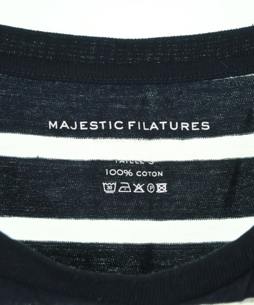MAJESTIC FILATURES（マジェスティックフィラチュール）Tシャツ・カットソー 紺 サイズ:3(L位) レディース/2200703254016
